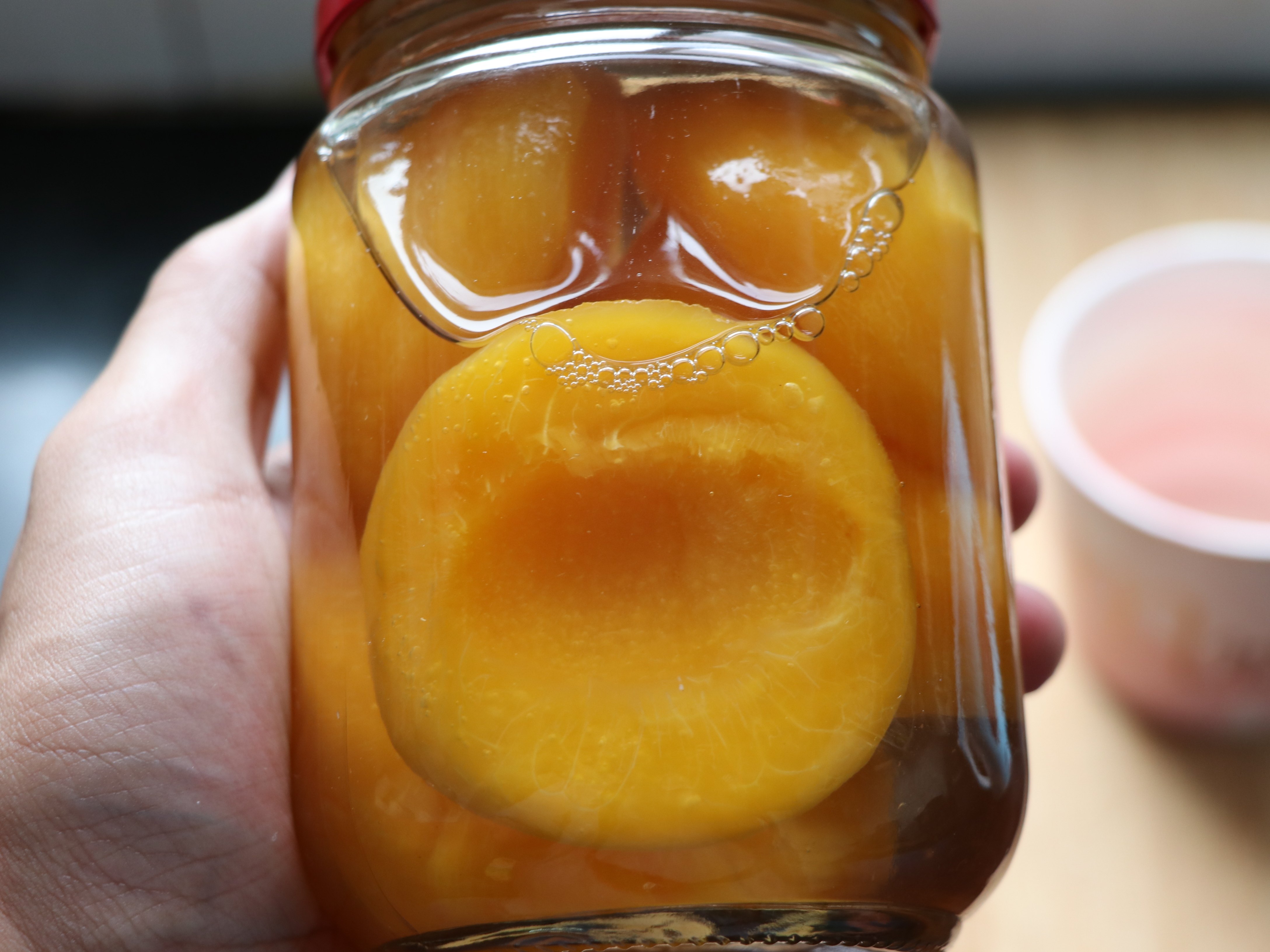 砀山黄桃罐头手工玻璃瓶整箱6瓶12斤新鲜即食桃