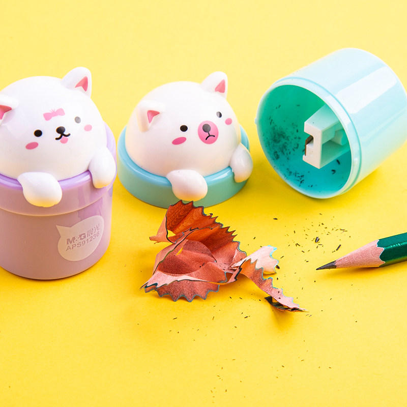 笔刀铅笔可爱卷笔刀小号单个91201刨削笔晨光卡通卷笔器