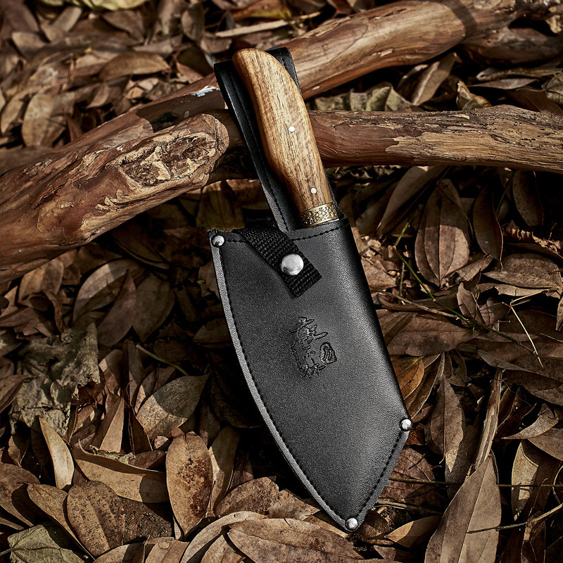 铬钢菜刀切片手工锻打切肉刀不锈钢厨刀菜刀