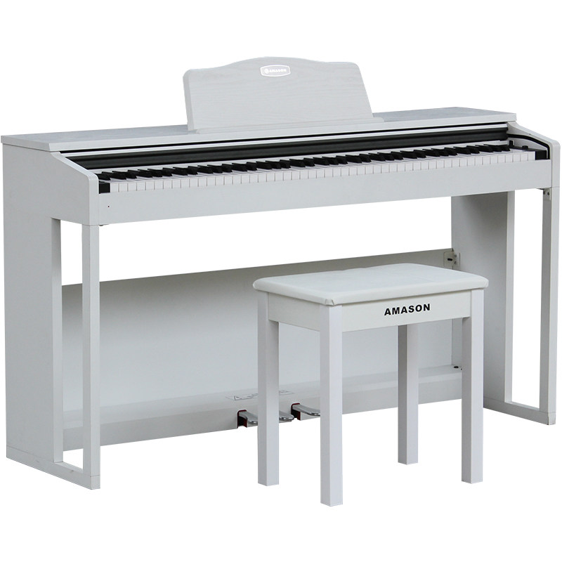 珠江江电钢琴艾茉森v03智能数码初学成人专业数码钢琴