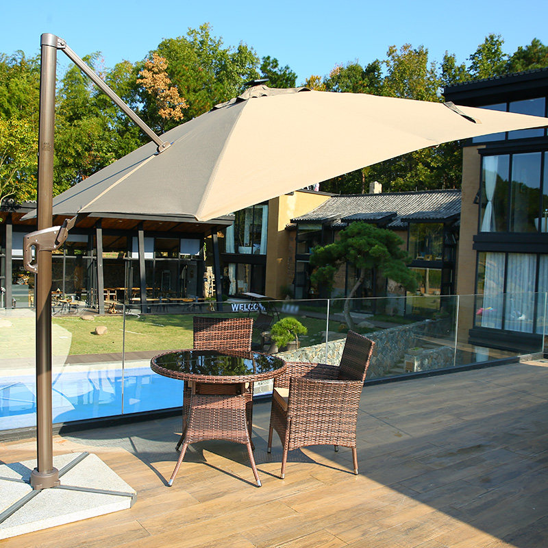 户外遮阳伞罗马庭院伞大太阳伞别墅花园露台超大型遮阳伞