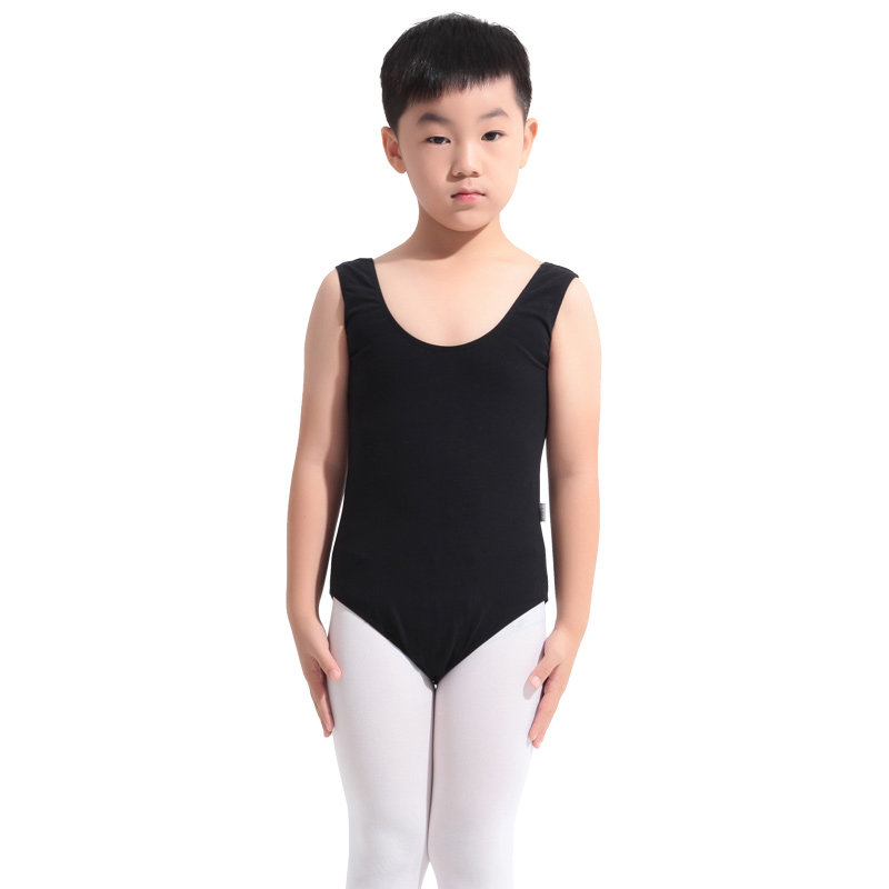 柏屋舞苑儿童男孩芭蕾芭蕾舞舞蹈背心体服形体训练芭蕾舞服