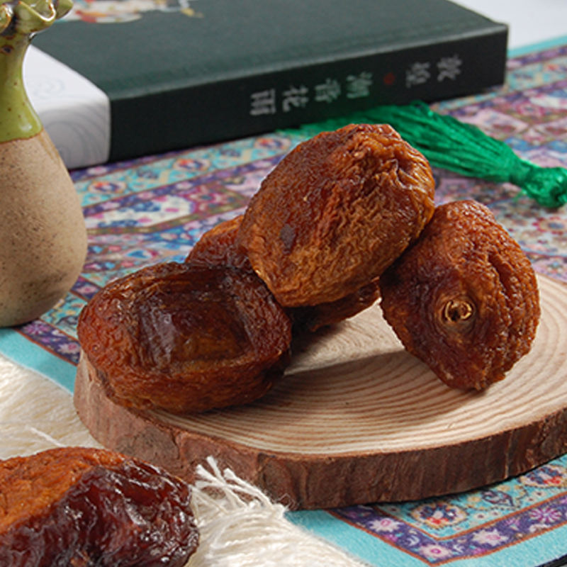 敦煌特产莫园李广杏干500克x4树上杏子干果杏仁