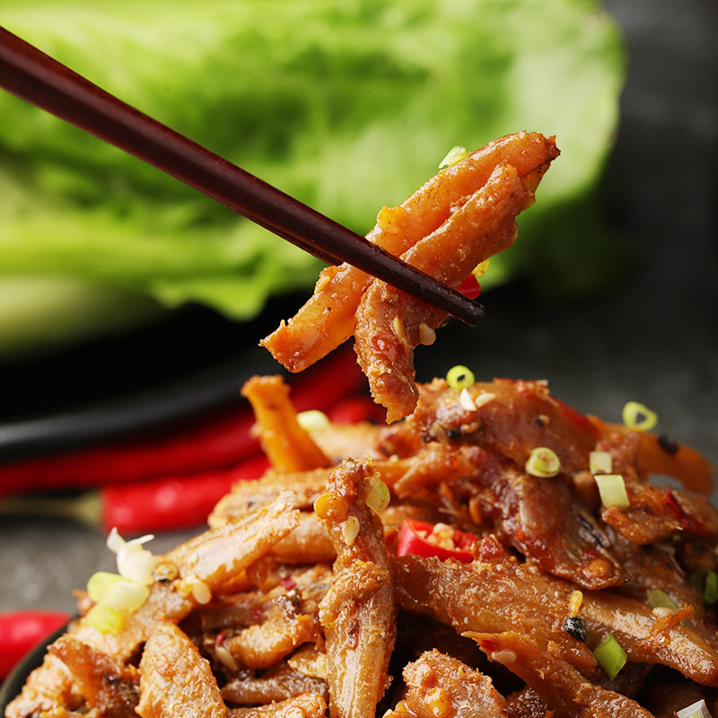 湖南茶油多口1袋218g鱼脊香辣特产小吃零食即食鱼零食