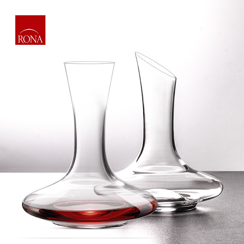 酒器捷克rona进口醒酒红酒水晶玻璃葡萄酒酒具醒酒器