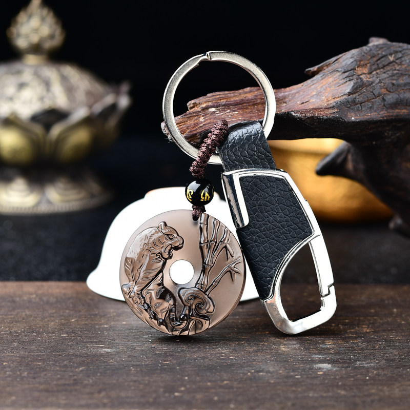 2022年虎年鸣虎赐瑞吊坠生肖吉祥物老虎百解饰物项坠