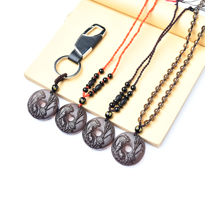 虎年鸣虎赐瑞吊坠生肖吉祥物老虎百解饰物虎型饰品女男项坠