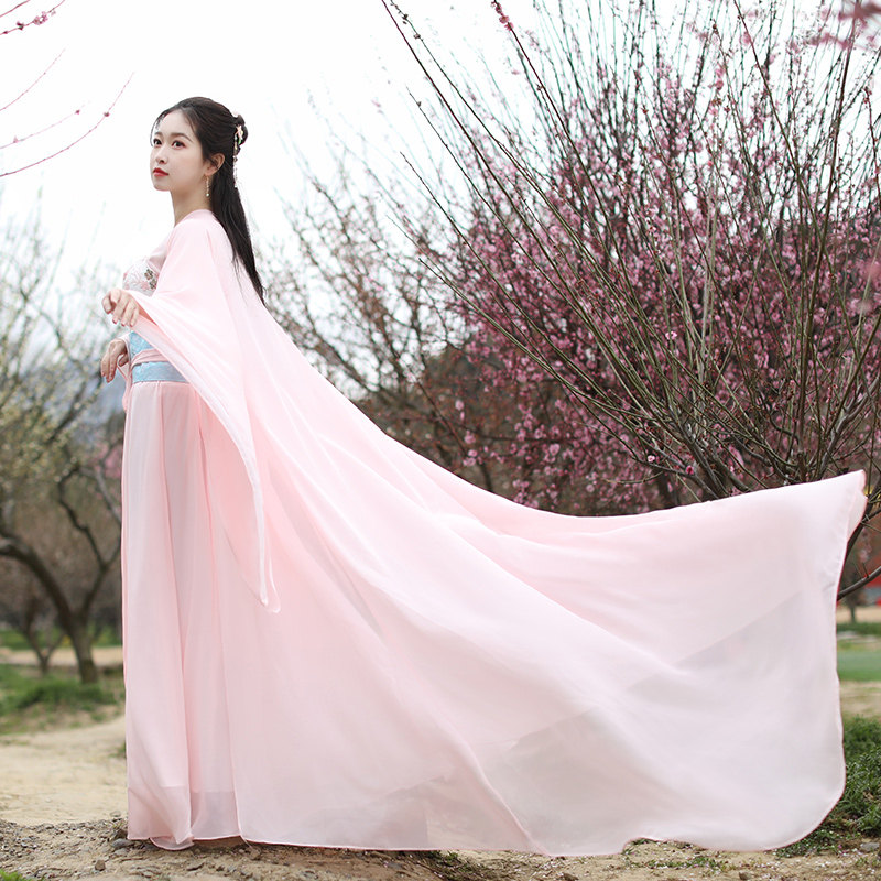 古装汉服女中国国风古风清新淡雅襦裙仙女女装民族服装