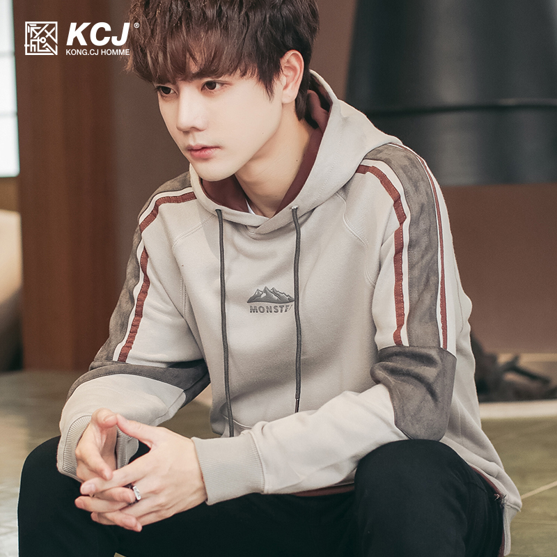 2022年新款春秋装卫衣男连帽潮流韩版情侣帅气宽松学生外套青少年