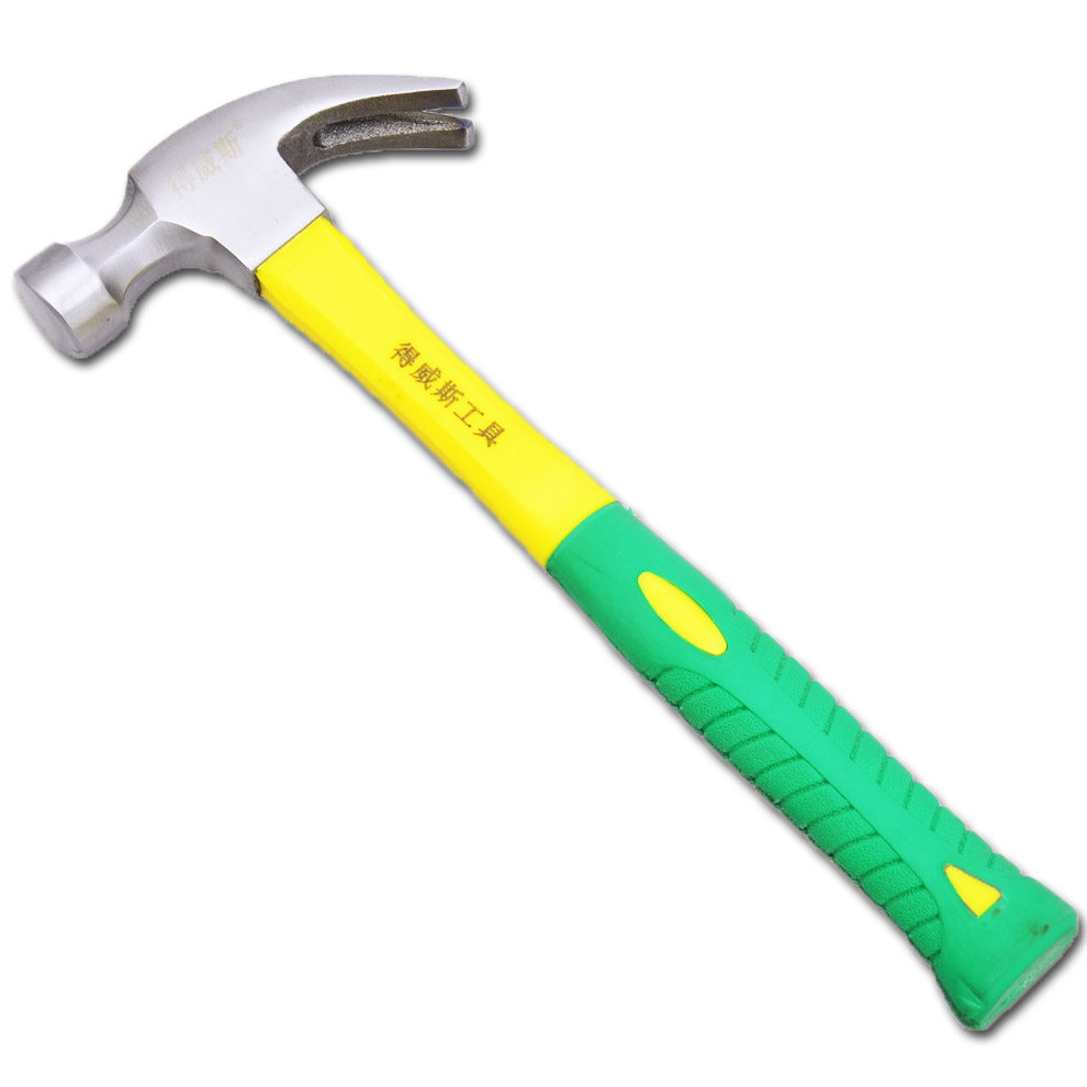 锤子钉锤得威斯羊角胶柄铁锤木工榔头起钉拨敲击羊角锤