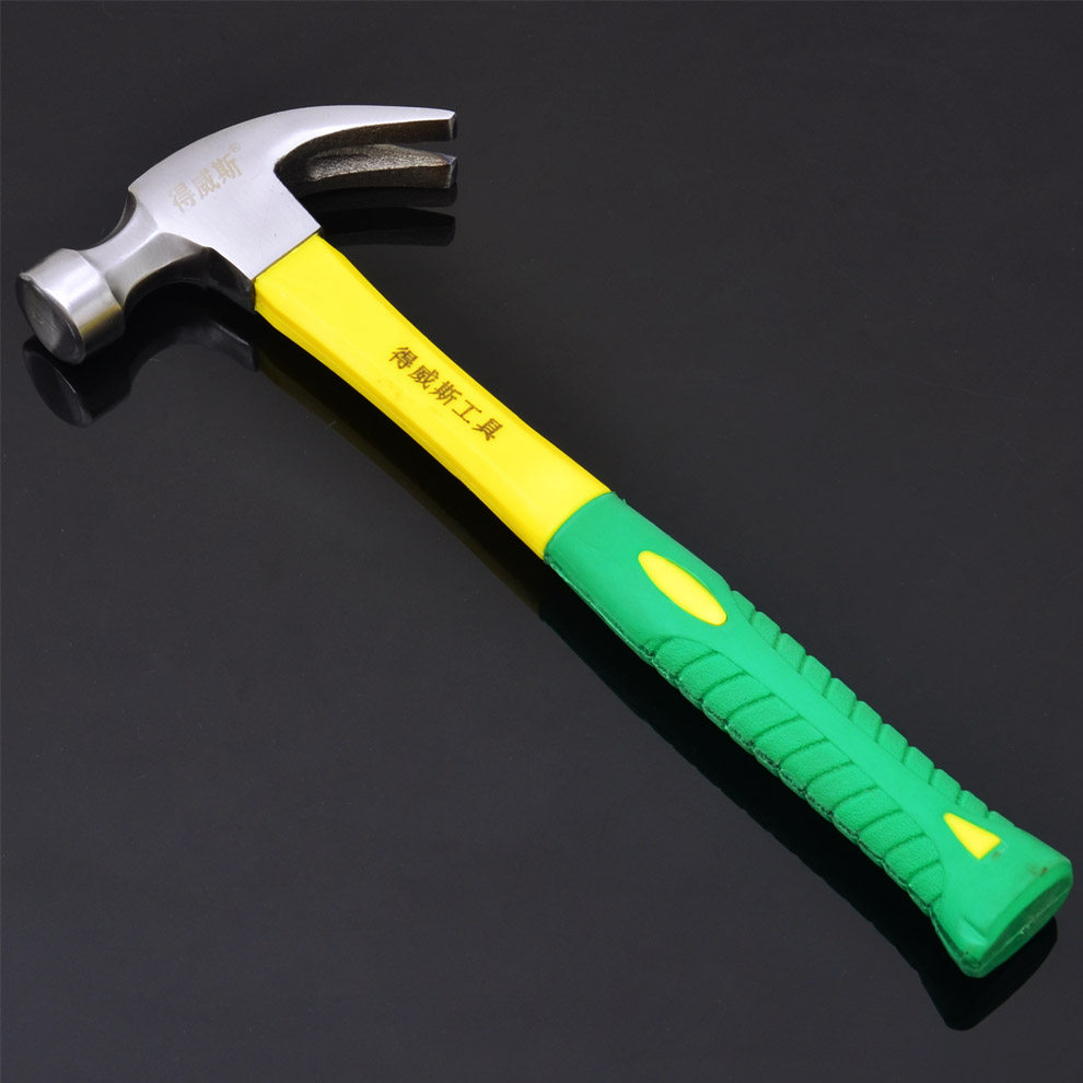 锤子钉锤得威斯羊角胶柄铁锤木工榔头起钉拨敲击羊角锤