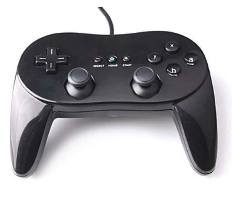 手柄wii经典pro加强牛角足球怪物猎人格斗游戏格斗摇杆