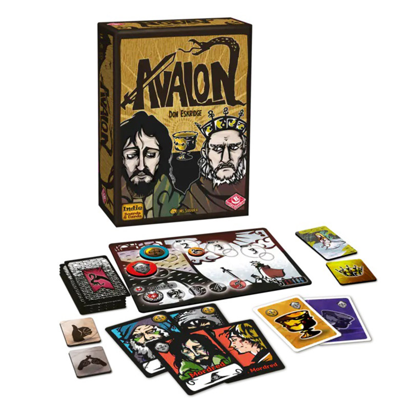 正版阿瓦隆桌游卡牌抵抗组织avalon成人成年多人桌游卡牌