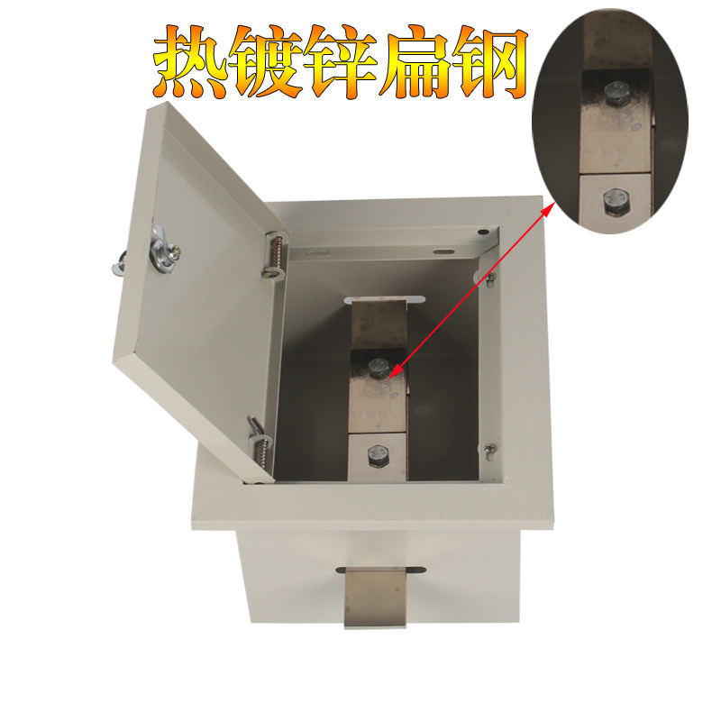 断接包邮防雷卡箱竖箱暗装镀锌扁铁明装卡子弱电布线箱