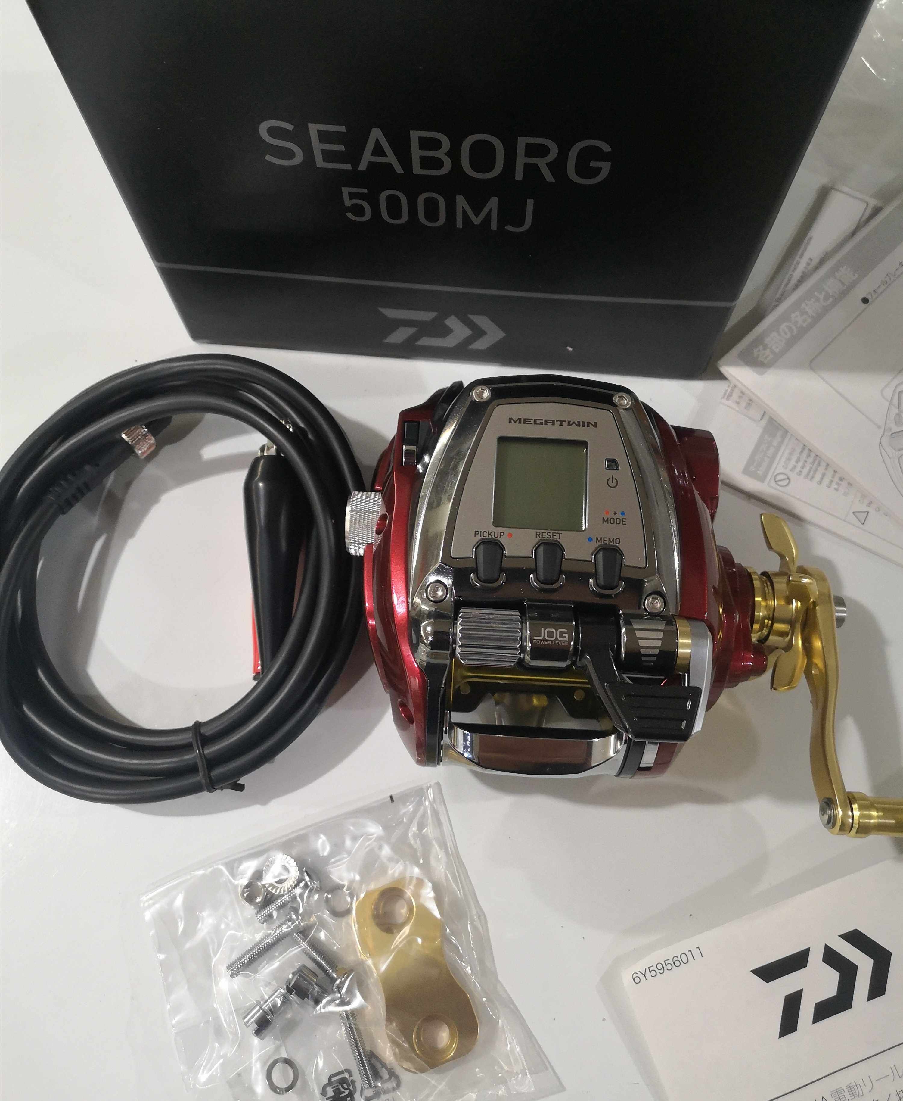 daiwa达瓦19款seaborg500mj电动动轮电绞轮船钓轮鱼线轮
