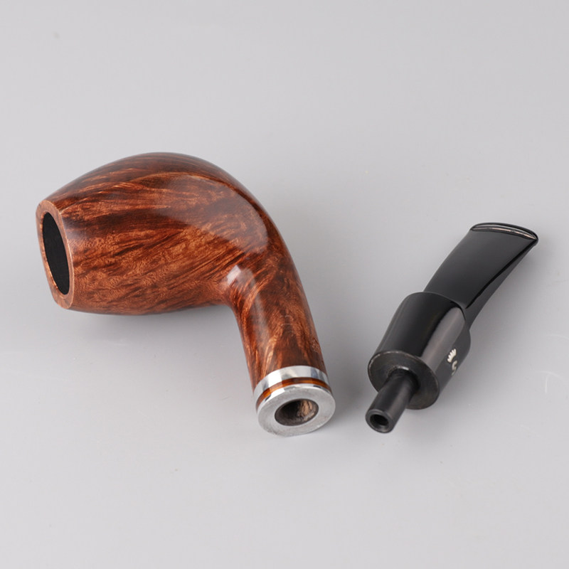 烟斗木香进口丹麦史丹男士高档手工烟具石楠木烟斗