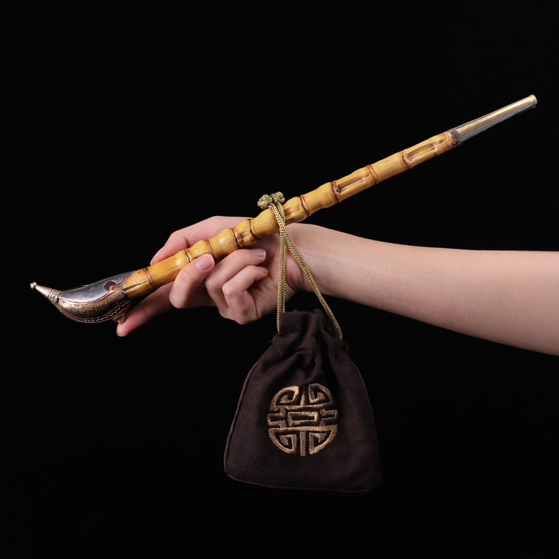 烟斗旱烟木香烟具竹节烟丝江山大号传统烟杆烟斗