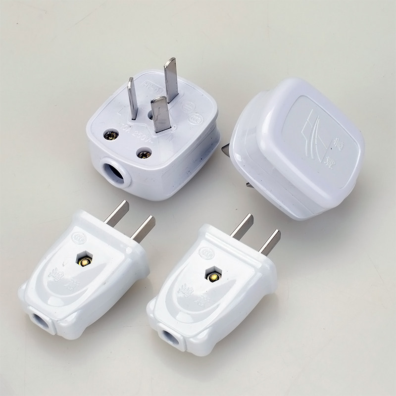 插头牛人电器二脚10a单相2脚三脚16a空调插头