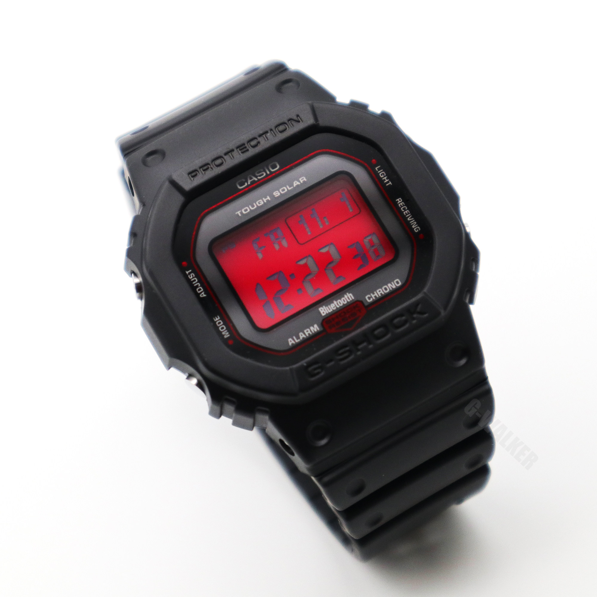 卡西欧g-shock小猪同款血鹤屏手表gw-b5600ar-1a/ga-140/700ar-1a