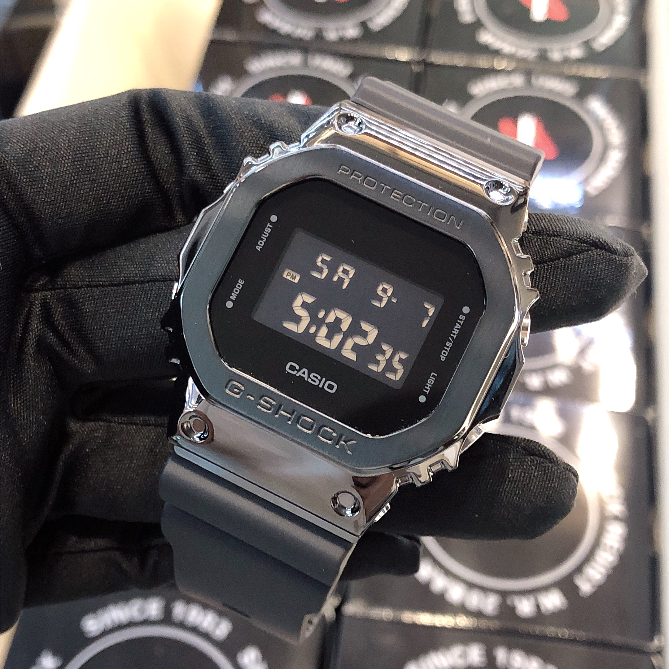 卡西欧gm5600b说明书,卡西欧手表说明书中文 卡西欧g-shock 2019新款gm-5600-1 5600b-1 5600b-3