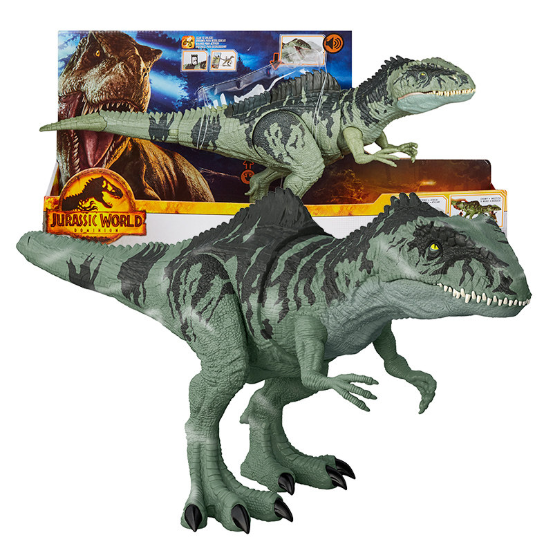 美泰巨兽玩具恐龙龙恐龙南方侏罗纪攻击声效大型仿真