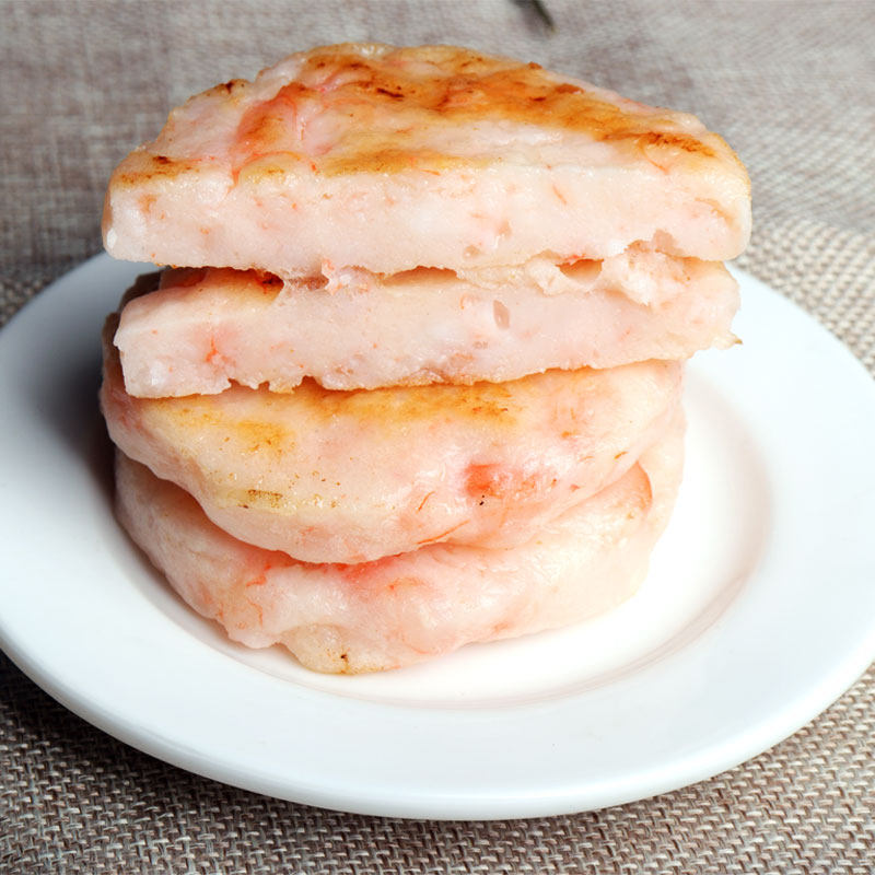 虾饼出口日本生鲜宝宝营养早餐油炸小吃半成品速冻虾类制品