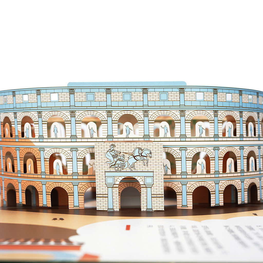 读库《世界建筑奇迹》七座伟大建筑会从里面弹出 立体书 儿童节礼物