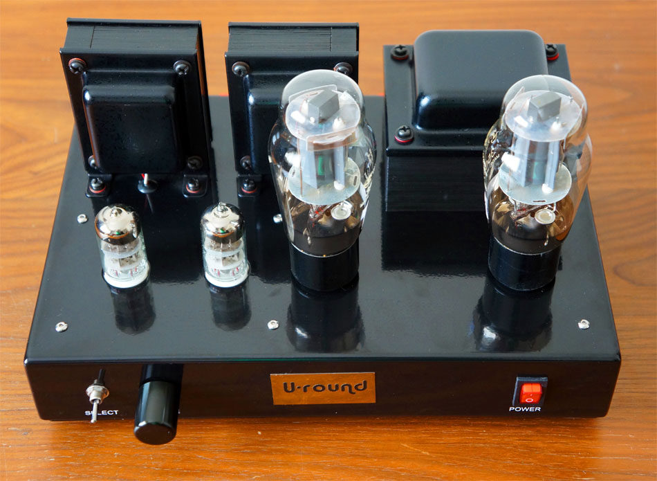 温暖醇和 悠然uround 6l6单端 350c单端甲类胆机电子管功放