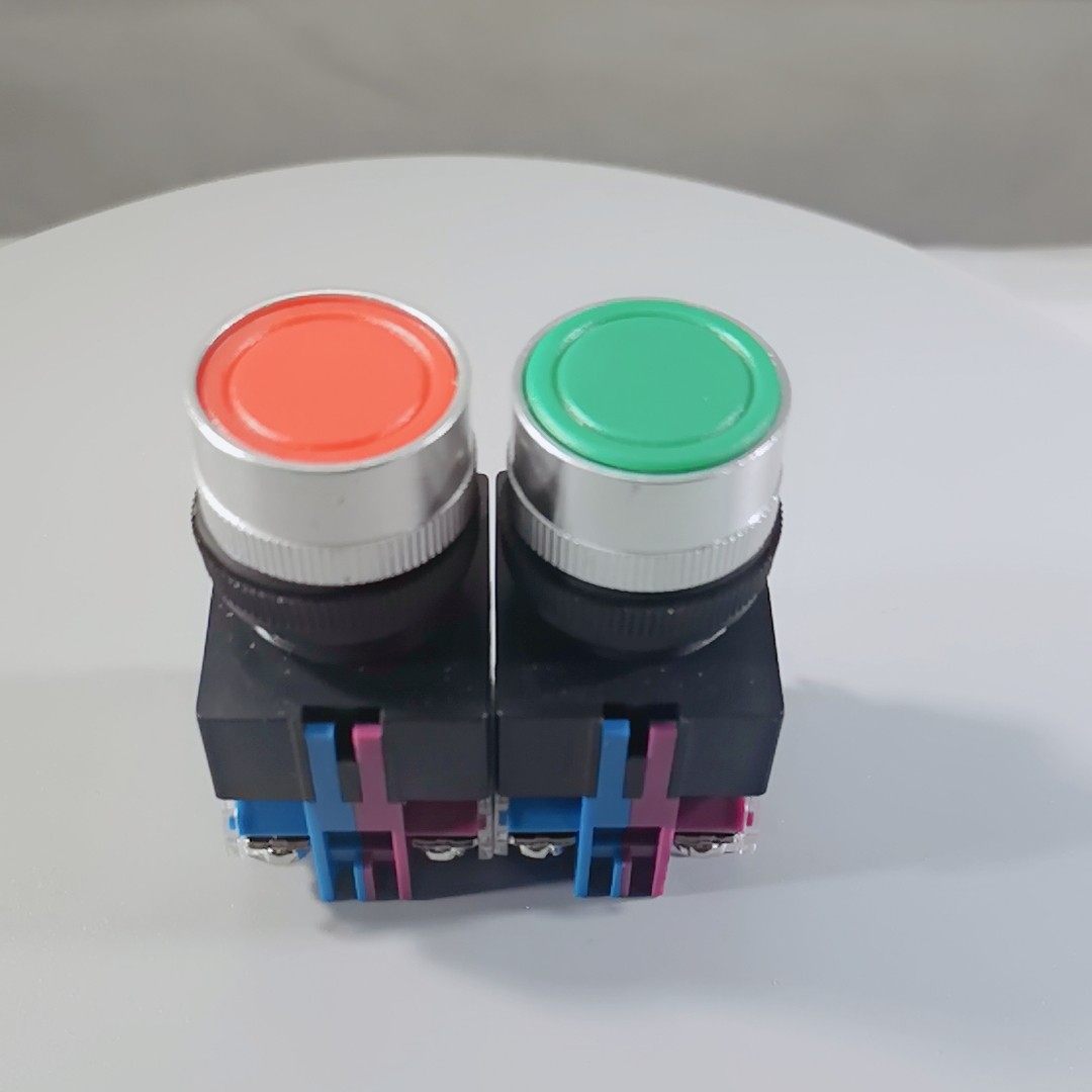 中国人民电器rda37系列按钮旋钮急停开关自锁正品按钮