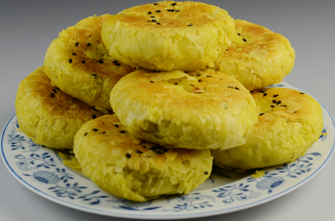 岷县点心甘肃双喜荞麦酥皮五仁传统传统糕点