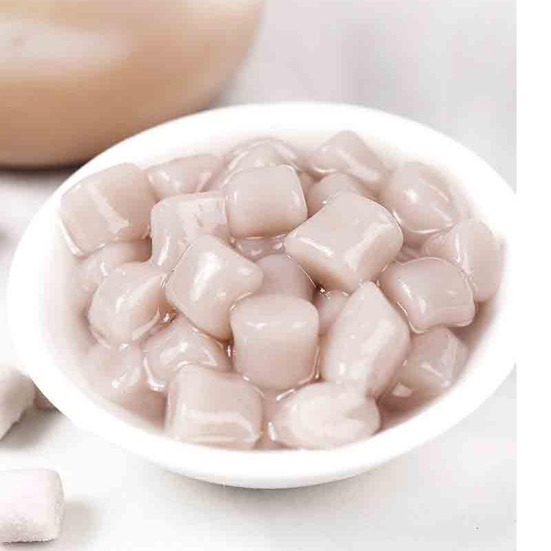 方形小圆圆子芋头鲜芋仙芋圆成品芋泥波波奶茶芋圆