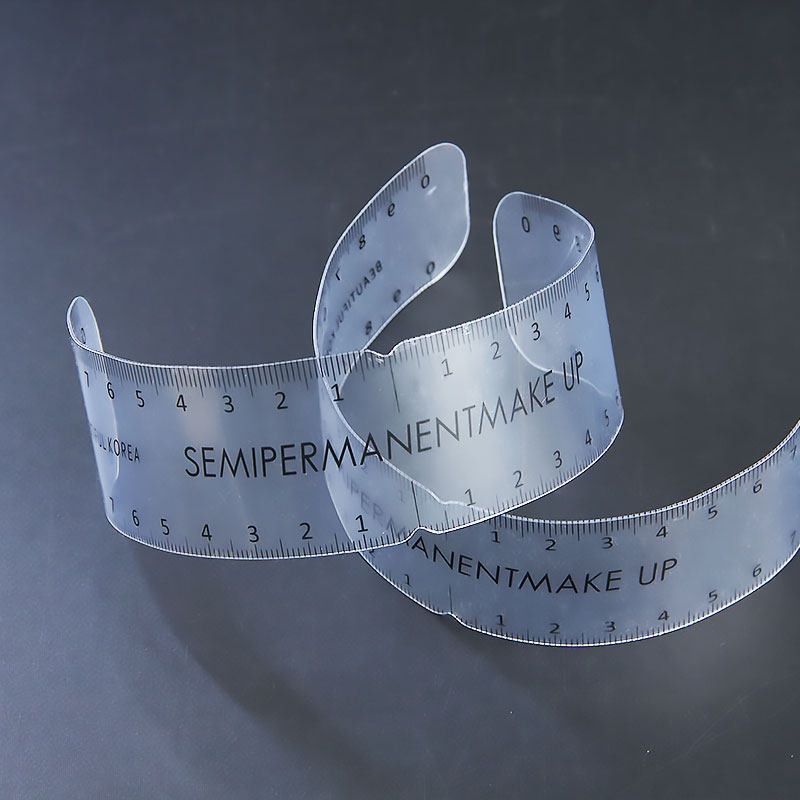 cnc韩式半永久材料 弧度尺 眉形定位尺 纹绣用品 半永久
