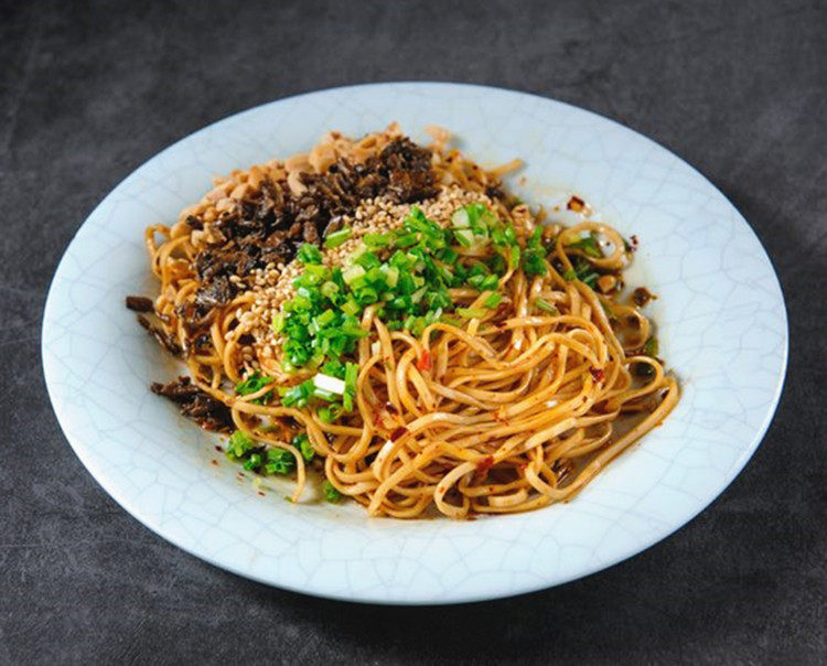 戎陈坊宜宾燃面礼盒装190g×5盒 四川特产碱水面麻辣干拌面调料包-mc