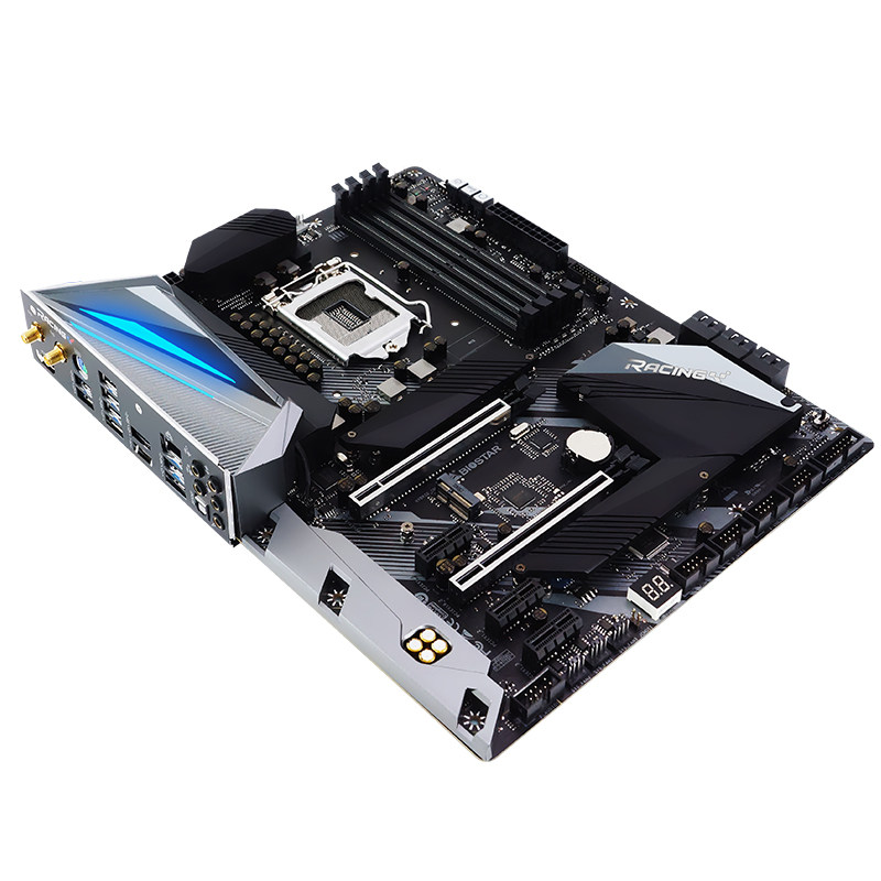 ddr4 映泰 evo z490gta 电竞游戏主板atx大板lga1200 10代酷睿