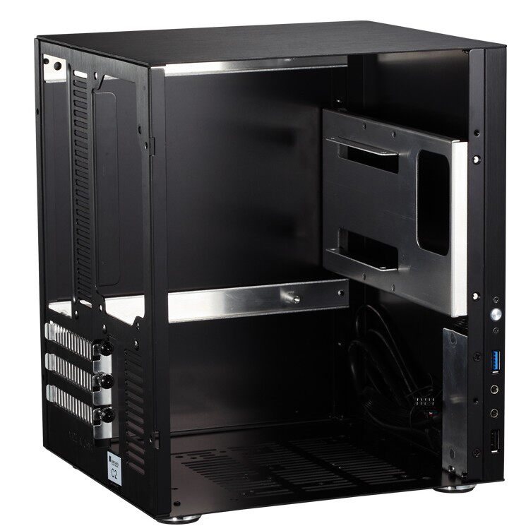 机箱乔思伯c2台式机电脑matxitx迷你全铝全高机箱