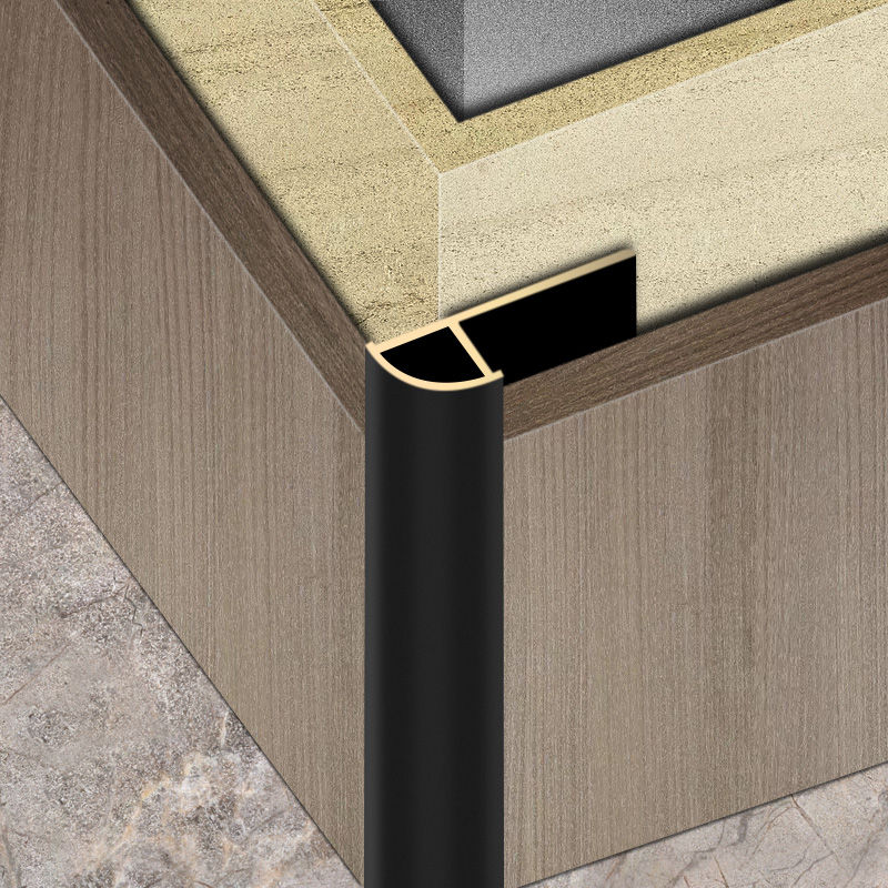 帅贵铝合金收边条金属装饰瓷砖护角线包边封转角转角