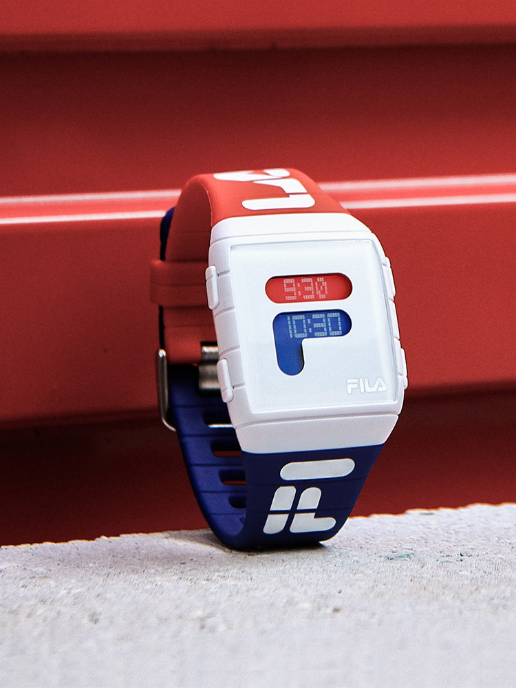 fila斐乐明星同款手表男女情侣表学生电子表时尚潮流欧美腕表