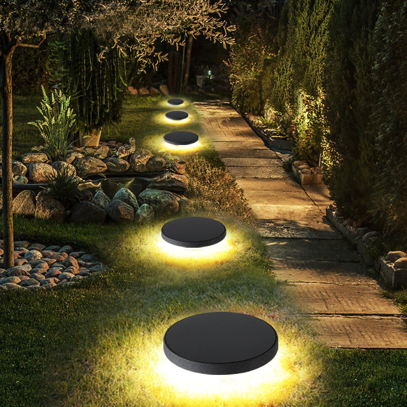 现代防水庭院灯太阳能户外草坪灯花园景观灯室外工程草地插地灯