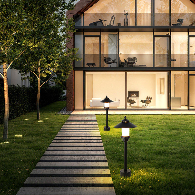 草坪灯韩都户外庭院防水别墅花园柱灯景观led景观庭院灯饰
