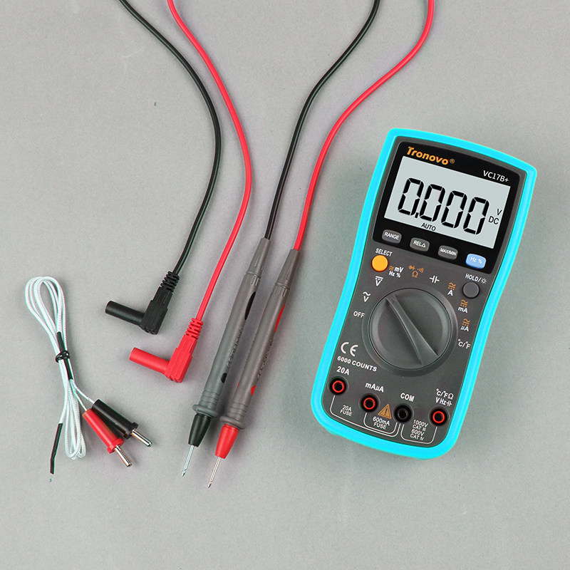 数字万用表维修多用电表电压电流大屏自动量程万用表