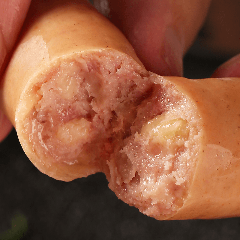 知味大师奶酪香肠德式芝士西餐烟熏猪肉家用香肠