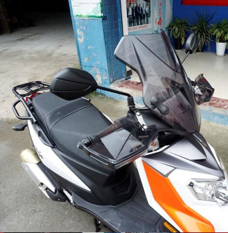 适用于豪爵eaglehj125t32踏板超级货架尾架改装配件摩托车尾翼