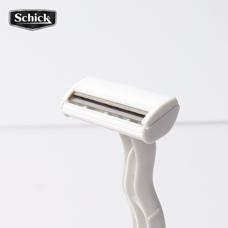 剃须刀舒适白柄2层进口刀片男士手动刮胡刀酒店剃须刀