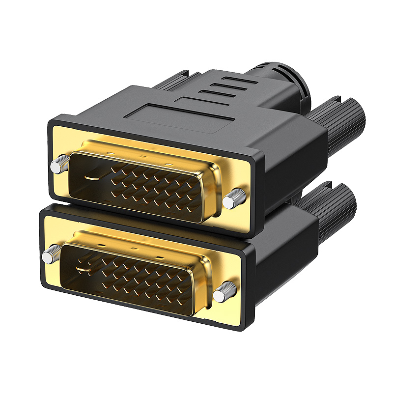 接头dvi焊接dvi245241接口25针电脑显示器连接连接器