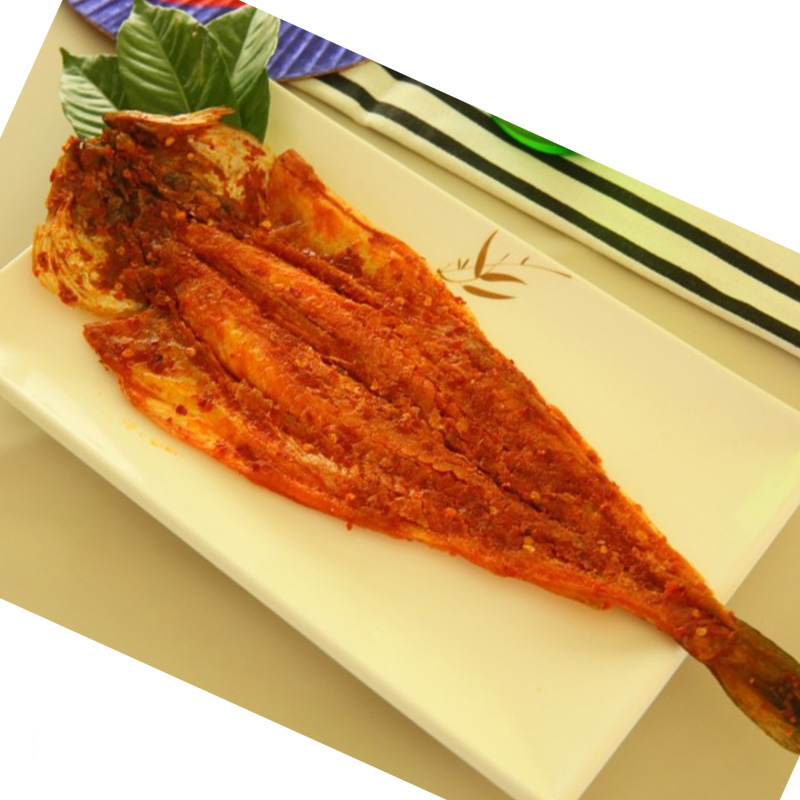 吉林延边特产朝鲜族风味小吃辣明太鱼鱼片辣鱼真空即食鱼零食
