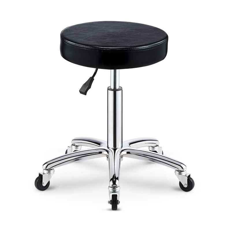 冠捷美发转椅吧台靠背圆凳纹身升降美容椅子大工椅