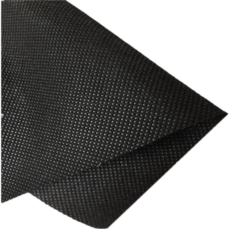黑色全新pp无纺布布料背景防尘布花箱内育苗海绵垫