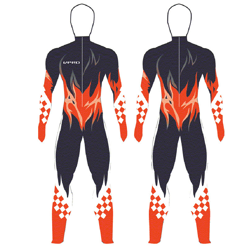 滑冰北京雷虎出品vpro速度连体大道少年速滑滑冰服