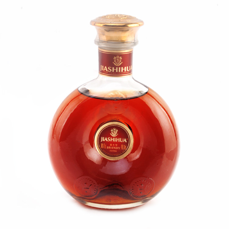 3瓶洋酒白兰地 xo500ml 248ml 248ml正品 送洋酒杯