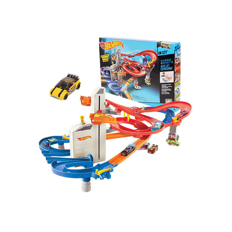 风火轮轨道电动汽车广场轨道火辣小跑车玩具儿童汽车赛道益智玩具